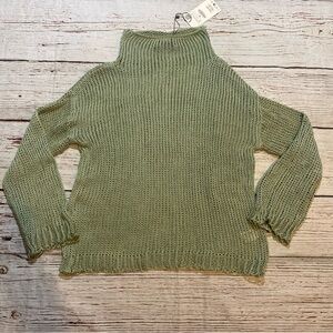 ZARA Olive Green Women's Sweater Size S NEW